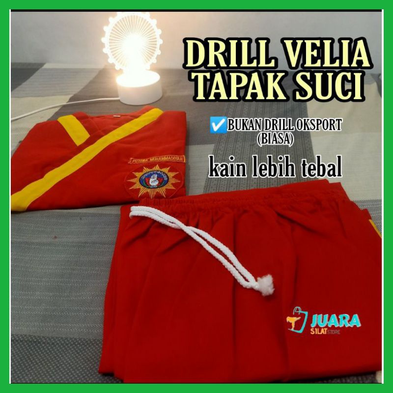 Jual MAINANKYU TAPAK SUCI DRILL VELIA Seragam Pencak Silat Dan