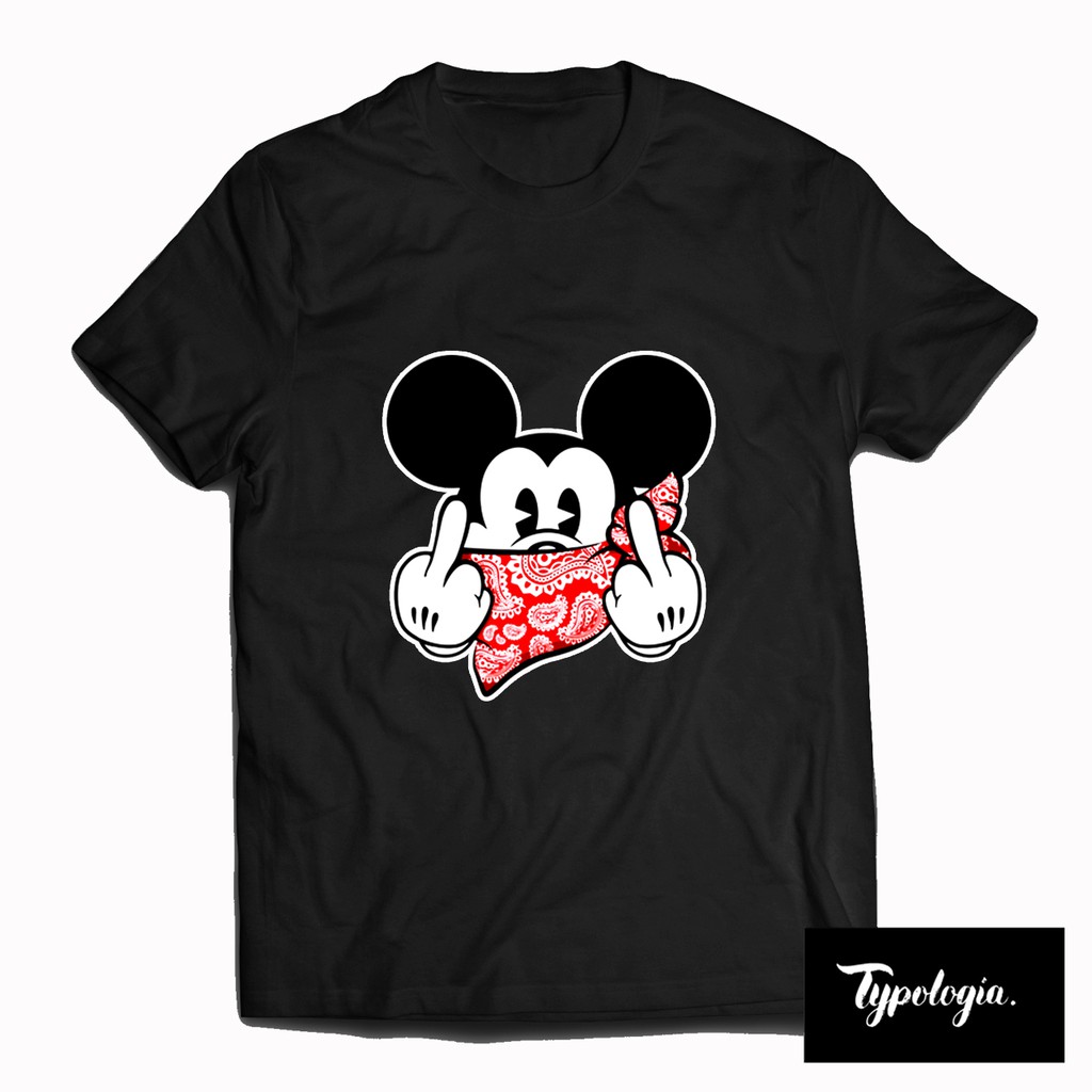 Jual KAOS MICKEY FUCK OFF DISNEY KAOS PREMIUM KAOS DISNEY Shopee Indonesia