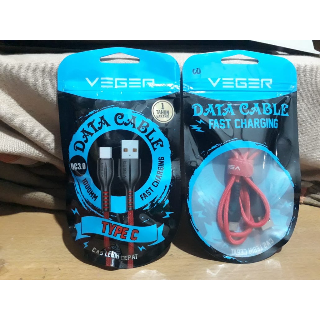 Jual Kabel Data Type C Veger Vg Usb Mm Meter Kabel Panjang