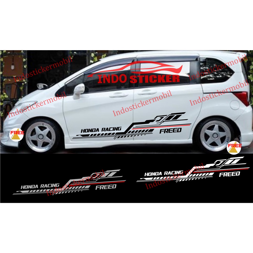 Jual Sticker Stiker Mobil Freed Stiker Mobil Honda Freed Body Samping