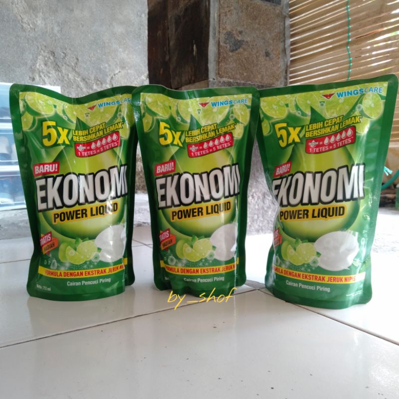 Jual Ekonomi Power Liquid Ml Sabun Cuci Piring Ekonomi Shopee