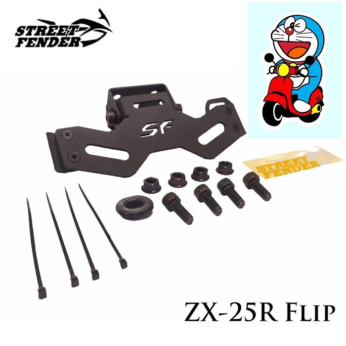 Jual Tail Tidy Street Fender Zx25r Tipe Flip Dudukan Plat Nopol