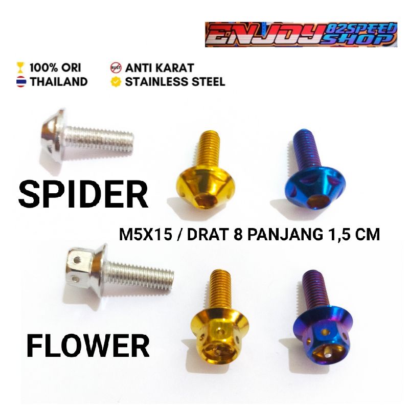 Jual Baut Pb Probolt Thailand M X Drat Panjang Cm Untuk Visor