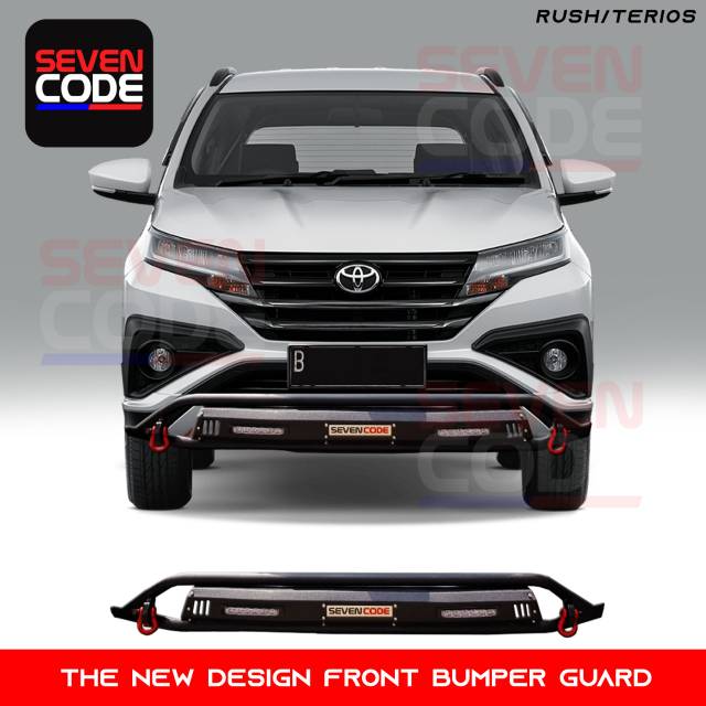 Jual Tanduk Depan Front Bumper Guard All New Rush Terios