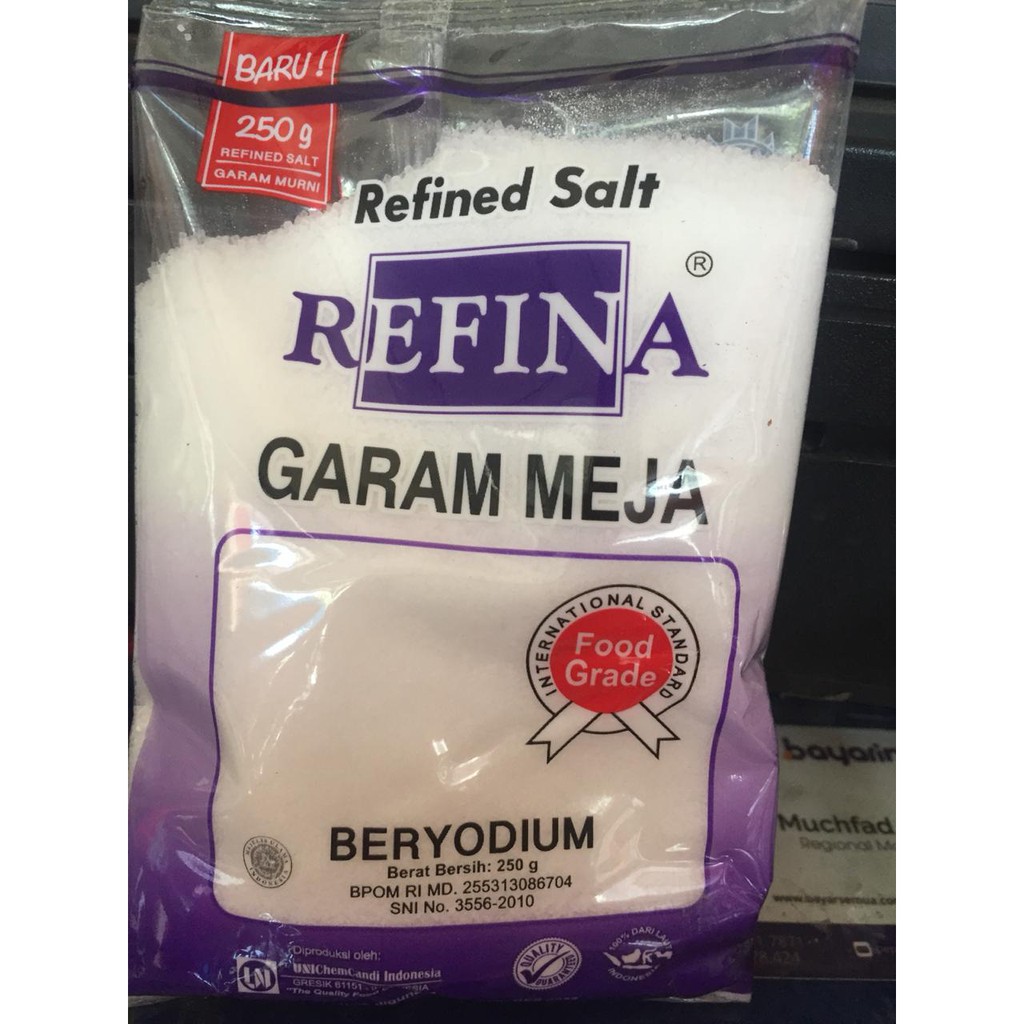 Jual Refina Garam Meja Gr Shopee Indonesia