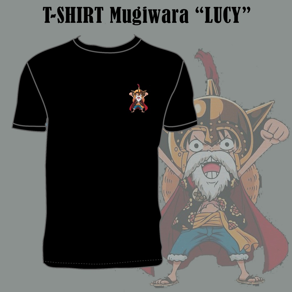 Jual Kaos Anime One Piece Mugiwara Luffy LUCY Tshirt One Piece