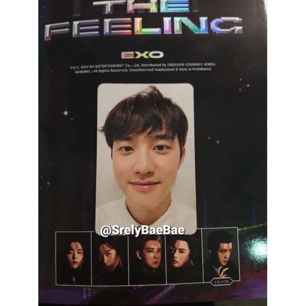 Jual Photocard Do D O Kyungsoo Expansion Don T Fight The Feeling Exo