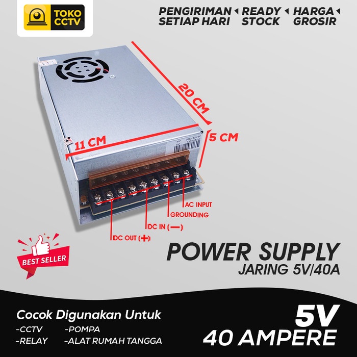 Jual Power Supply V A Adaptor Running Text Shopee Indonesia