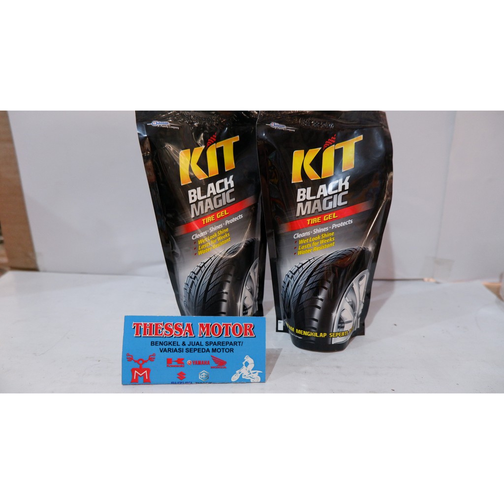 Jual Kit Black Magic Refill Ml Semir Segala Jenis Ban Motor Mobi