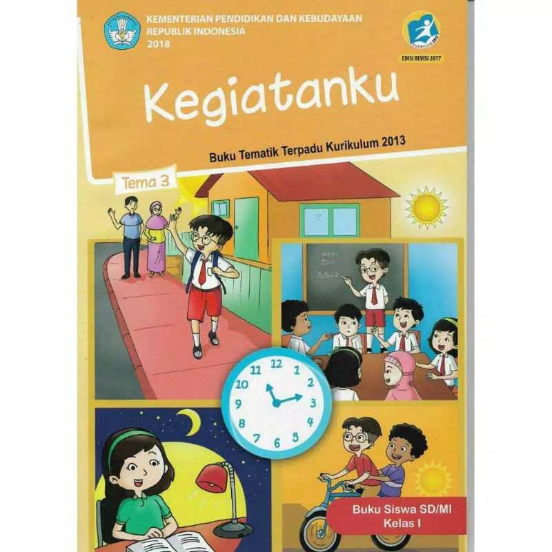 Jual Buku Pelajaran Sd Mi Tema Kelas Tema Kemendikbud Best