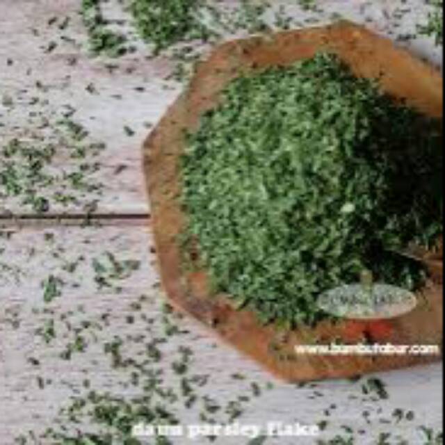 Jual Daun Dried 25 Parsley Peterseli Kering Flakes Bumbu Dapur 25 Gram