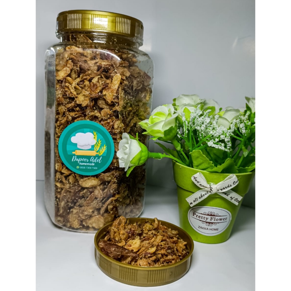 Jual Bawang Goreng Dapur Adele Asli Original Gurih Renyah Dan Crispy