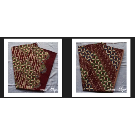 Jual Kain Batik Tulis Parang Seling Kawung Shopee Indonesia