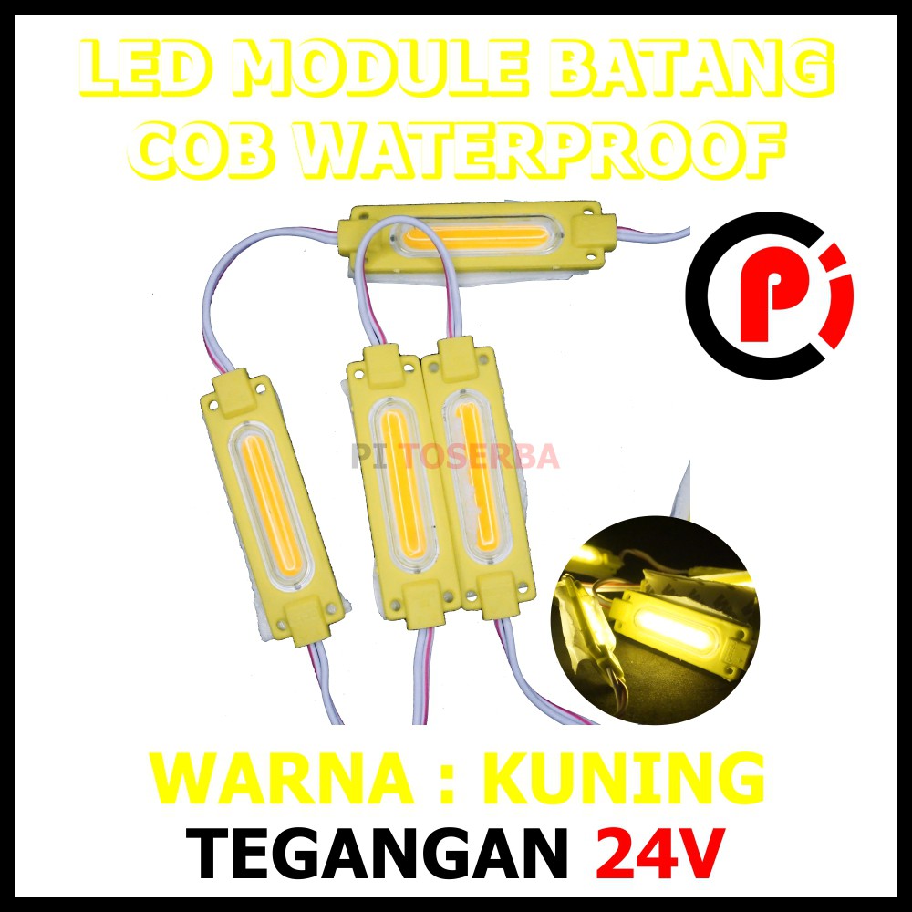 Jual Led Module Modul Batang Cob Volt V Waterproof Warna Cocok