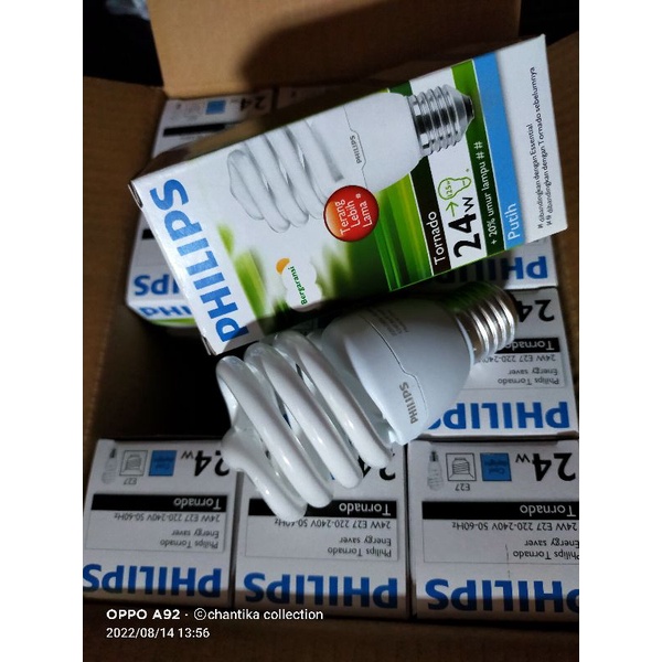 Jual Lampu Philips Tornado Watt Watt Shopee Indonesia