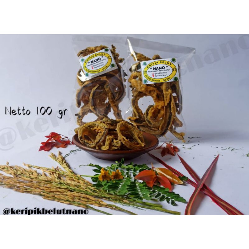 Jual Gram Keripik Belut Nano Rasa Paling Utama Berkwalitas Enak Dan