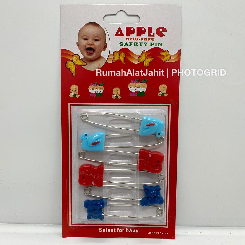 Jual Safety Pins Peniti Bayi Peniti Jumbo Motif Cm Pcs Shopee