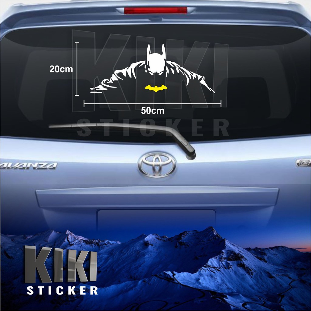 Jual Cutting Sticker Sticker Kaca Mobil Kap Body Pintu Batman