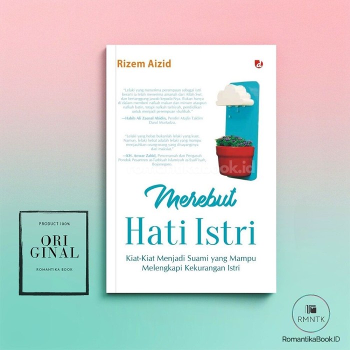 Jual BUKU MEREBUT HATI ISTRI Kiat Kiat Menjadi Suami Yang Mampu