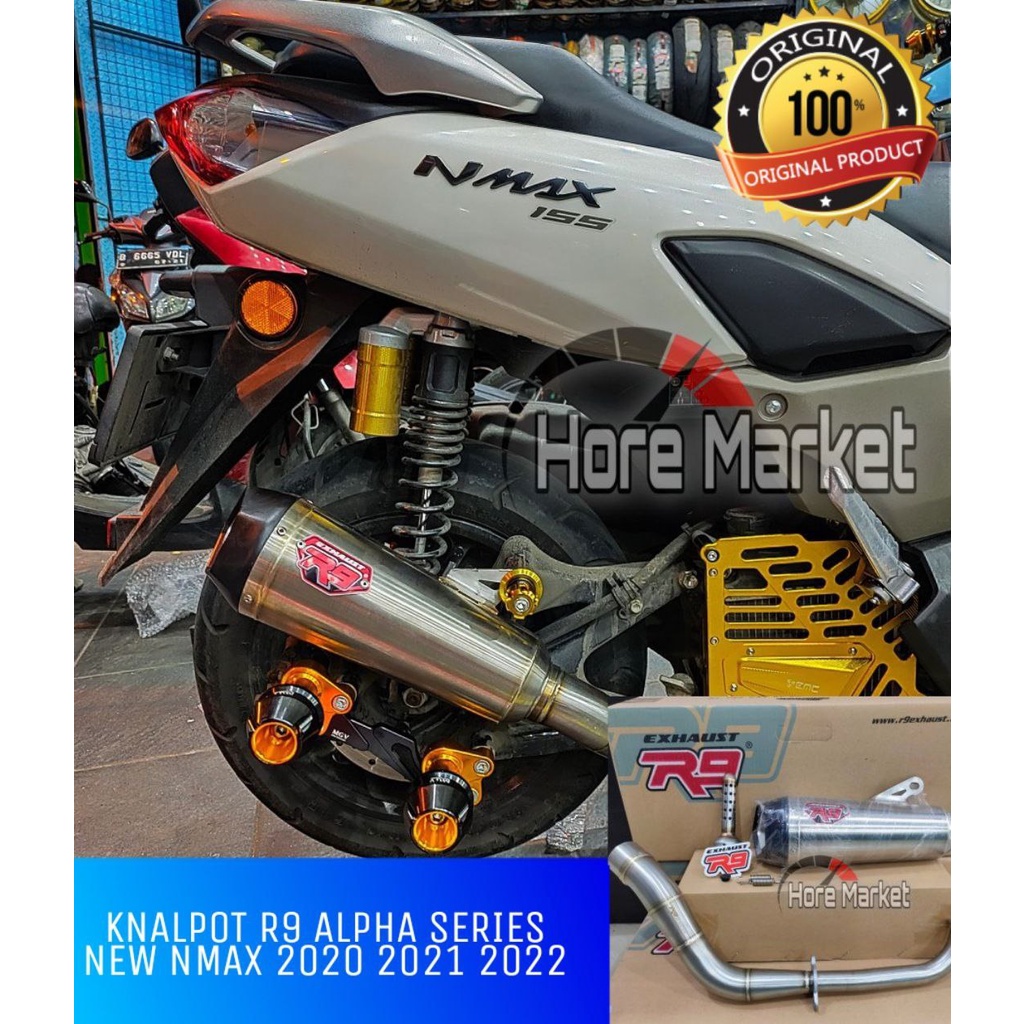 Jual Knalpot R Alpha Series All New Nmax Aerox