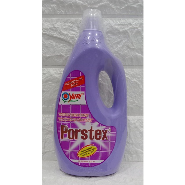 Jual Yuri Porstex Ungu Botol 500ml Pembersih Lantai Keramik Kamar Mandi