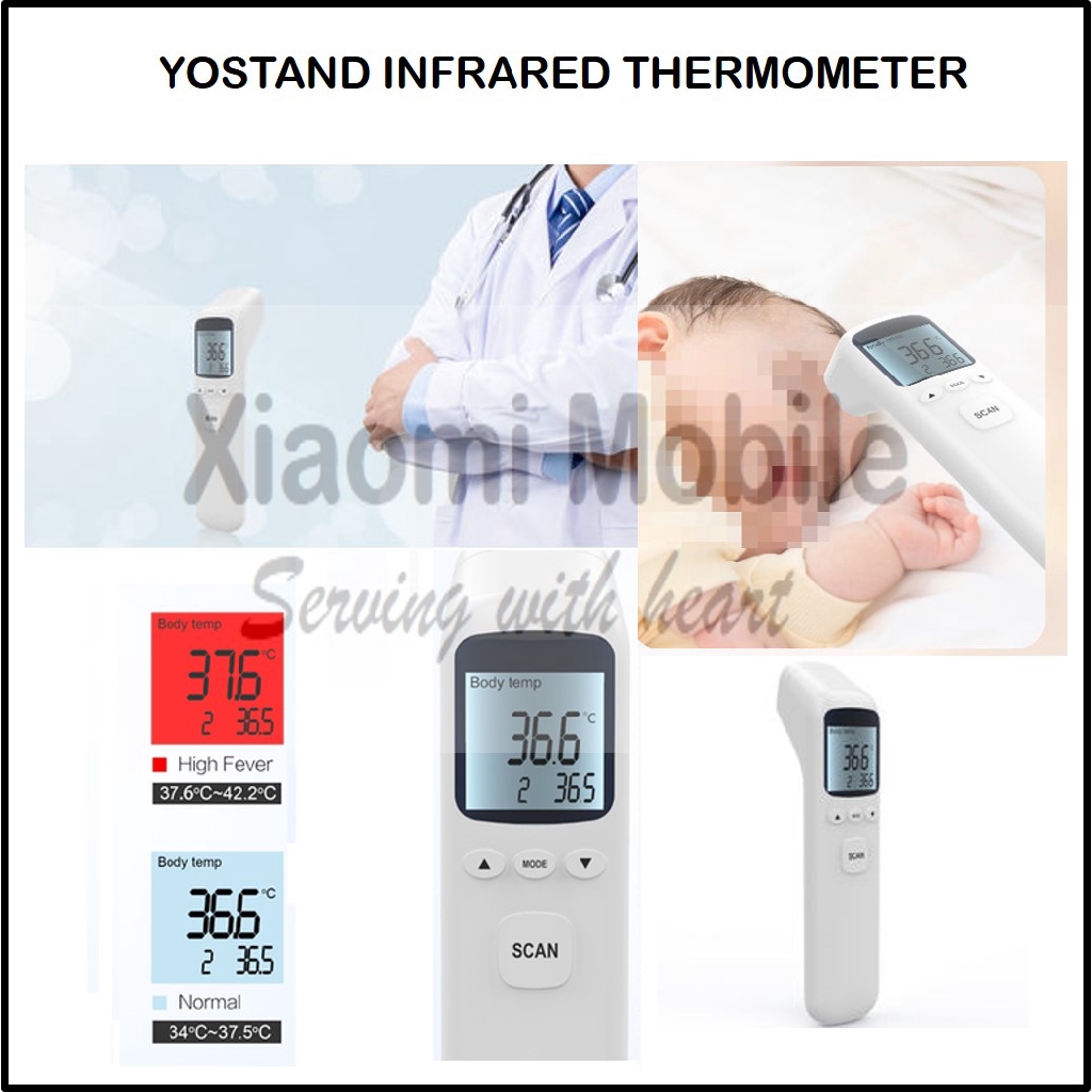 Jual Yostand Infrared Thermometer Termometer Tembak Contactless Digital