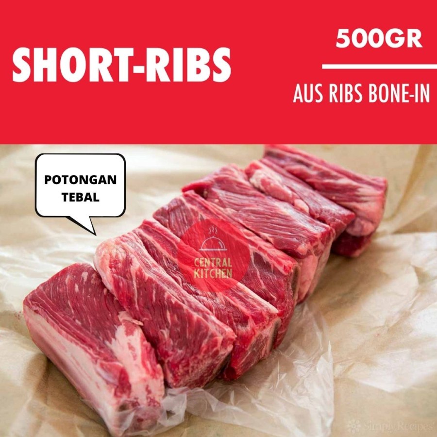 Jual Iga Sapi Impor Aus Daging Tebal 500gr Shopee Indonesia