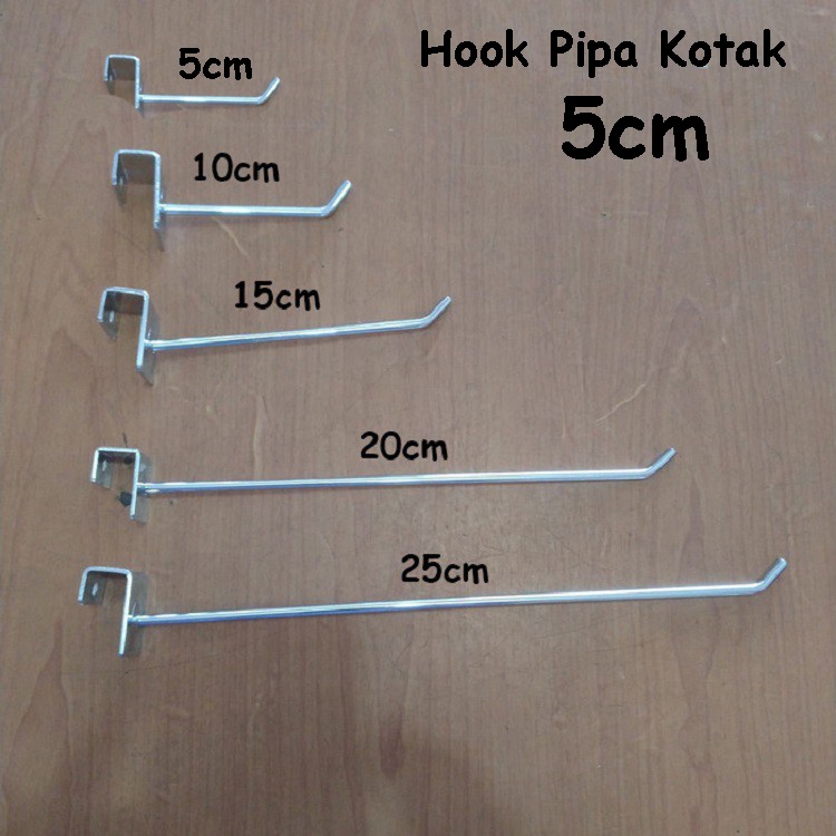 Jual HOOK Cantolan Ram Kawat Besi Stainless 5cm 10cm 15cm 20cm 25cm