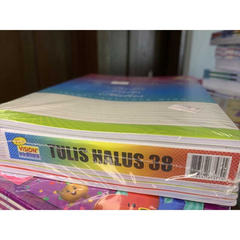 Jual Buku Tulis VISION Semua Jenis Garis Kotak Halus Shopee Indonesia