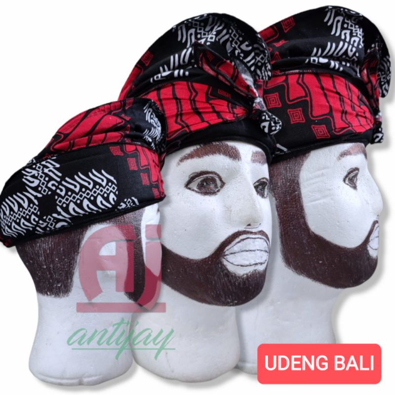 Jual Udeng Bali Jadi Ukuran Pria Dewasa Iket Kepala Topi Khas Daerah