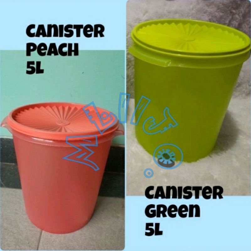 Jual Tupperware Maxi Canister Liter Toples L Shopee Indonesia