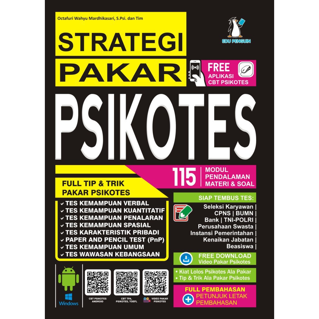 Jual STRATEGI PAKAR PSIKOTES BUKU PSIKOTES TERBAIK Shopee Indonesia