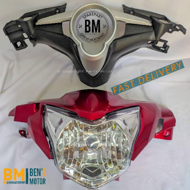 Jual Promo Batok Kepala Depan Belakang Plus Reflektor Lampu Yamaha