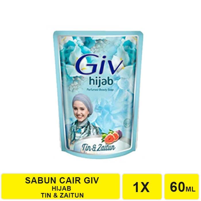 Jual ORBT GIV White Body Wash Liquid Perfumed Hijab Sabun Mandi