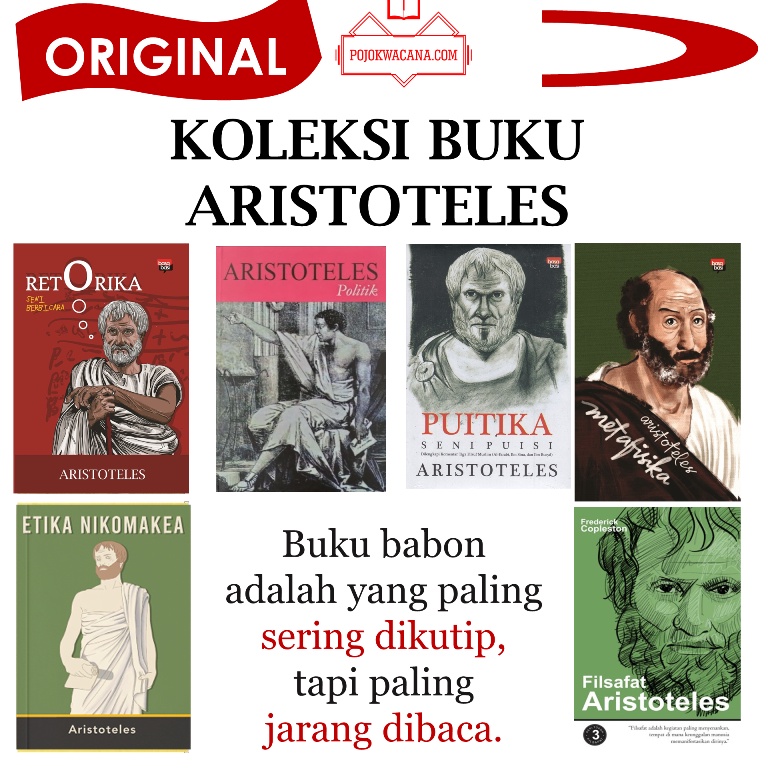 Jual Koleksi Buku Filsafat Aristoteles Retorika Seni Berbicara