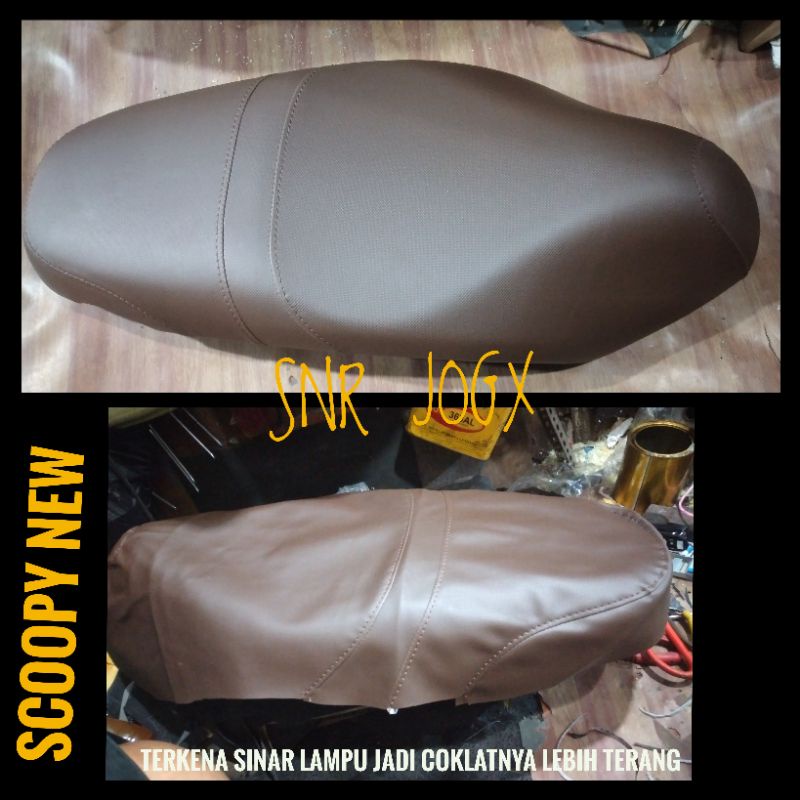 Jual Kulit Jok Scoopy Model Orijinal Standart Motor Scoopy HiTAM