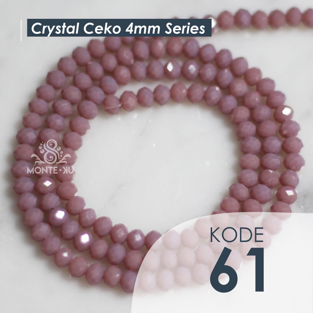 Jual Mote Manik Kristal Ceko Bakpau Mm Kecil Monte Payet Beads Kristal