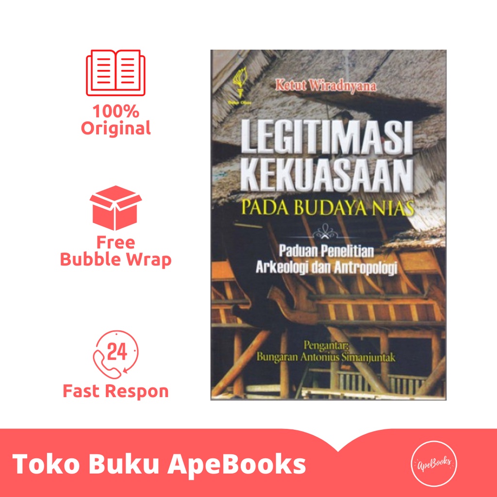 Jual Ketut Wiradnyana Buku Legitimasi Kekuasaan Pada Budaya Nias