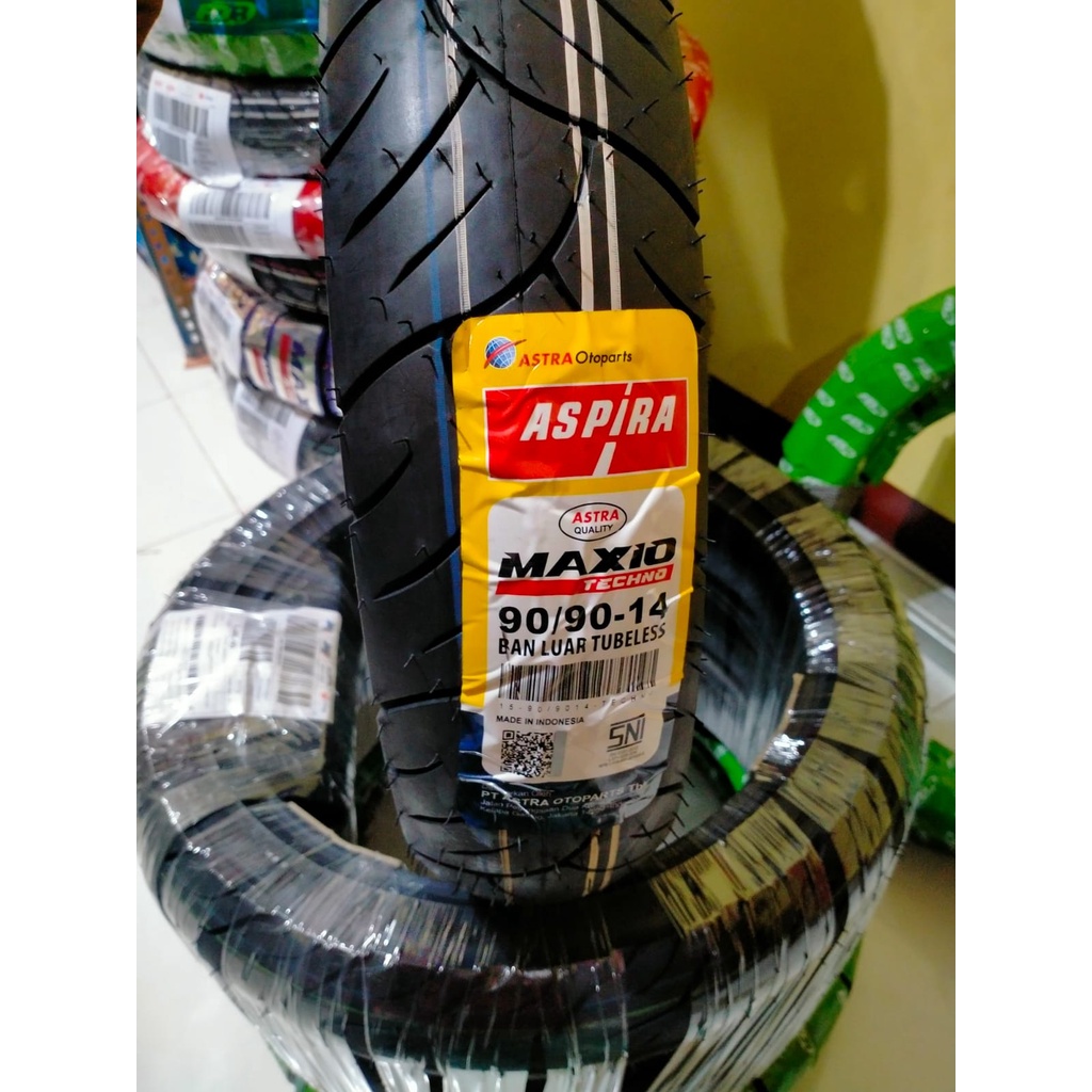 Jual Ban Luar Tubeless Asli Aspira Maxio Tehcno Ring Original