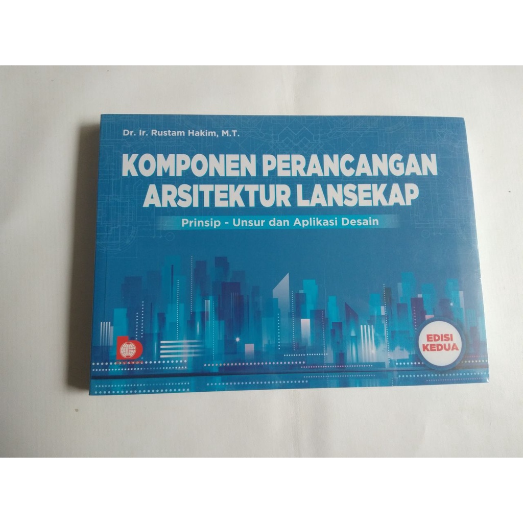 Jual Buku Komponen Perancangan Arsitektur Landscape Prinsip Unsur Dan