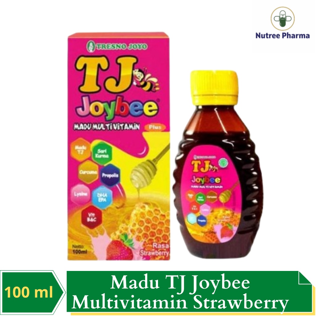 Jual Madu Tj Joybee Rasa Strawberry Ml Shopee Indonesia