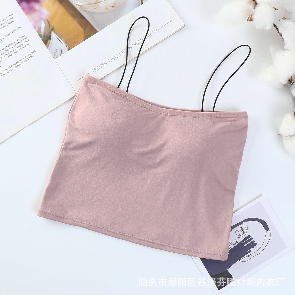 Jual Ninabobo Br Tank Top Bra With Cup Bh Singlet Wanita Model Crop