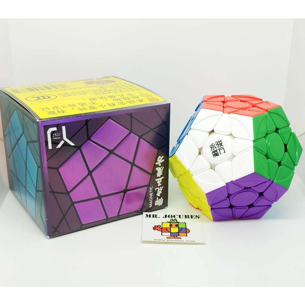 Jual Rubik Yongjun YJ Yuhu Megaminx M Magnetic Stickerless Shopee