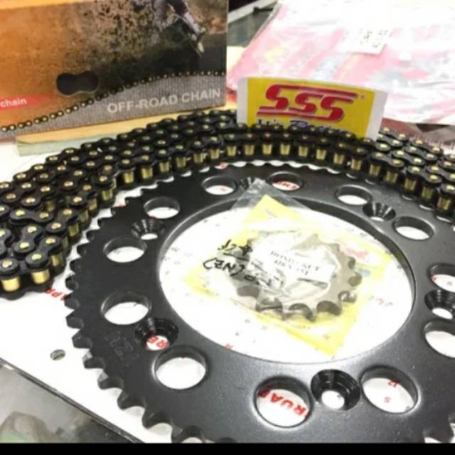 Jual Gear Set Ger Set Crf L Rantai Sss Heavy Duty Gear Vzm