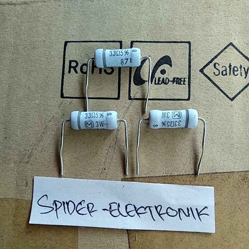 Jual Resistor 3watt JAPAN Berbagai Nilai Varian Shopee Indonesia