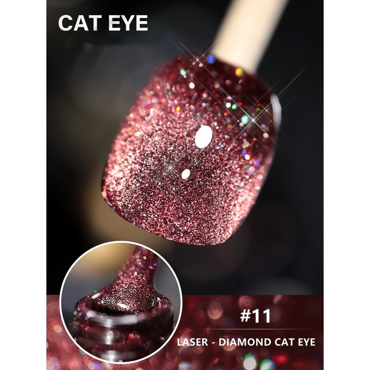 Jual MSY ANNIES Kutek Gel Laser Diamond Cat Eye Nail Polish Gel Gel