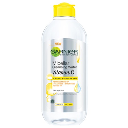 Jual Garnier Micellar Cleansing Water Vitamin C Ml Shopee Indonesia