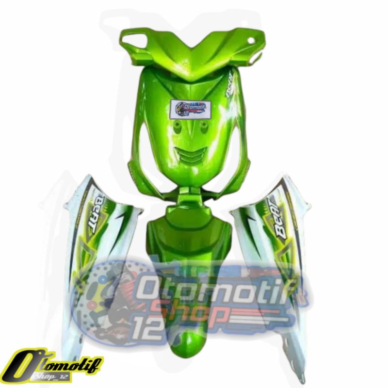 Jual Body Alus Honda Beat Karbu Warna Hijau Putih Cod