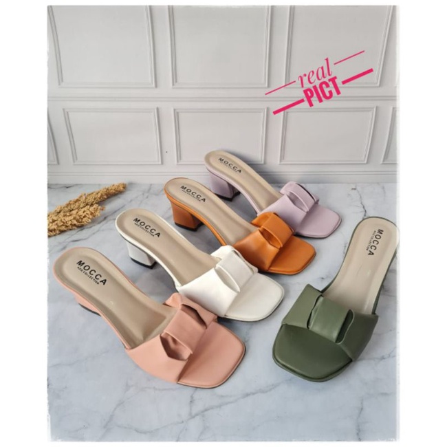 Jual Ib Sandal Heels Wanita Kokop Hak Tahu Cm Shopee Indonesia