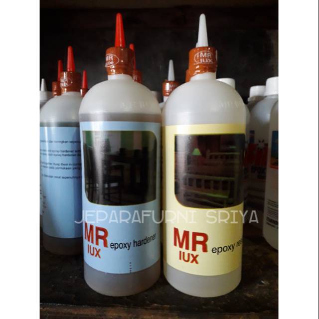 Jual Lem Mr Lux Kg Satu Set Hardener Resin Shopee Indonesia